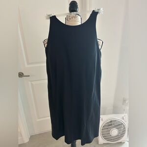 All in Motion Black Backless Dress